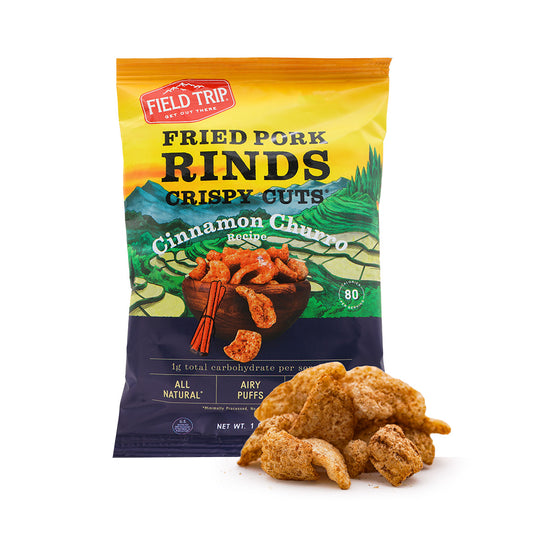 Field Trip Snacks Crispy Cuts Cinnamon Churro Pork Rinds