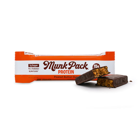 Munk Pack Peanut Butter Cup Probiotic Protein Bar