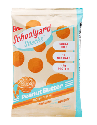 Schoolyard Snacks  - Peanut Butter Keto Cereal