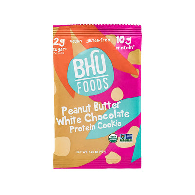 BHU Foods - Peanut Butter White Chocolate Protein Cookie