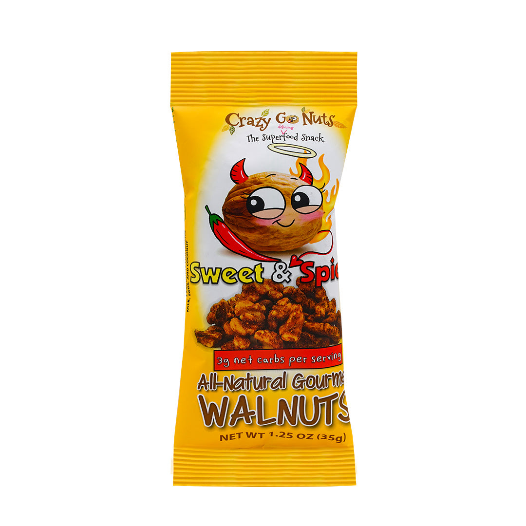 Crazy Go Nuts - Sweet & Spicy Walnuts