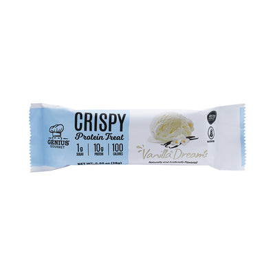 Genius Gourmet  - Vanilla Dream Crispy Protein Treat