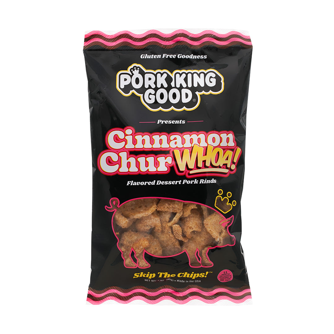 Pork King Good Cinnamon ChurWHOA! Pork RInds