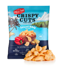 Field Trip Snacks - Crispy Cut Island BBQ Pork Rinds