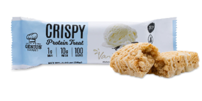 Genius Gourmet Vanilla Dream Crispy Protein Treat