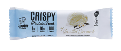 Genius Gourmet  Vanilla Dream Crispy Protein Treat