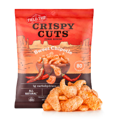 Field Trip Snacks Crispy Cut Sweet Chipotle Pork Rinds