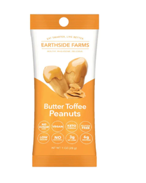 Earthside Farms Butter Toffee Peanuts