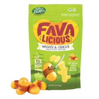Nuttee Bean Co. Favalicious Crunchy Roasted Fava Beans