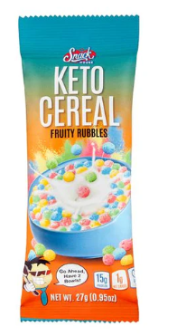 Snackhouse Fruity Rubbles Keto Cereal