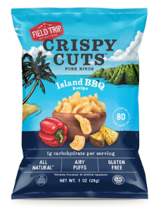 Field Trip Snacks Crispy Cut Island BBQ Pork Rinds
