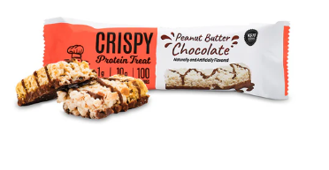 Genius Gourmet Peanut Butter Chocolate Crispy Protein Treat
