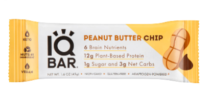 IQ Bar Peanut Butter Chip