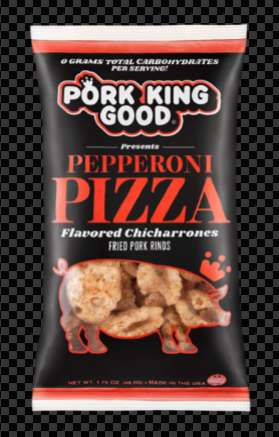 Pork King Good Pepperoni Pizza Pork Rinds