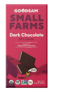 Good Sam 80% Organic Chocolate Bar