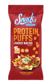 Snackhouse Loaded Nacho Cheese Puffs