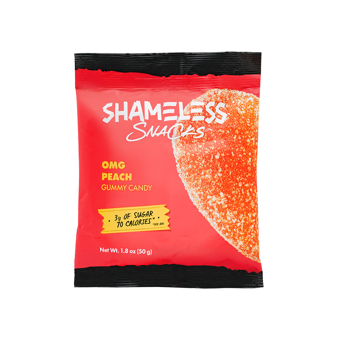 Shameless Snacks OMG Peach Gummies