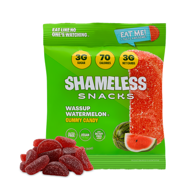 Shameless Snacks Wassup Watermelon Gummies